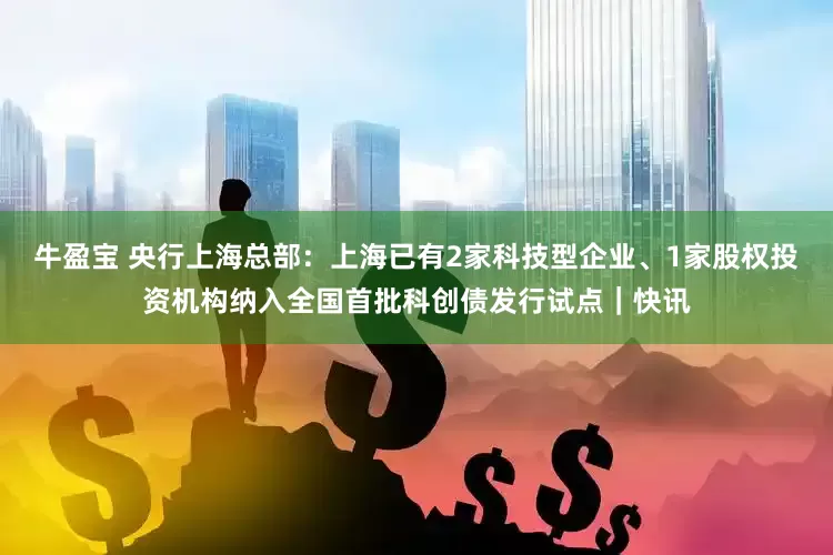 牛盈宝 央行上海总部：上海已有2家科技型企业、1家股权投资机构纳入全国首批科创债发行试点｜快讯